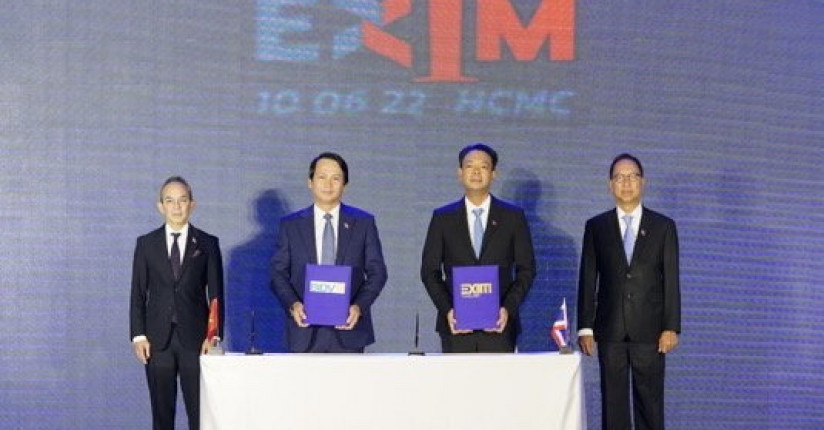 EXIM Thailand Opens Representative Office In HCM City, Inks Credit Deal With BIDV